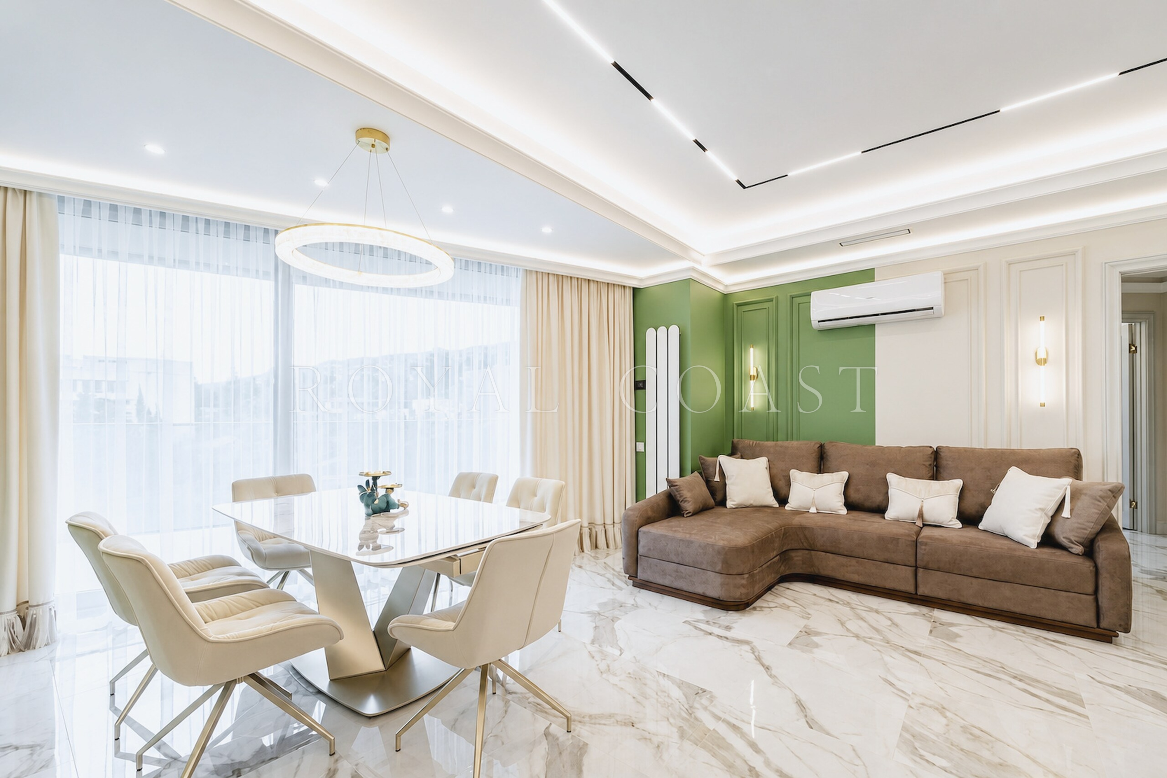 Четырёхкомнатная квартира в Ялте, 134.9 м² — фото 4