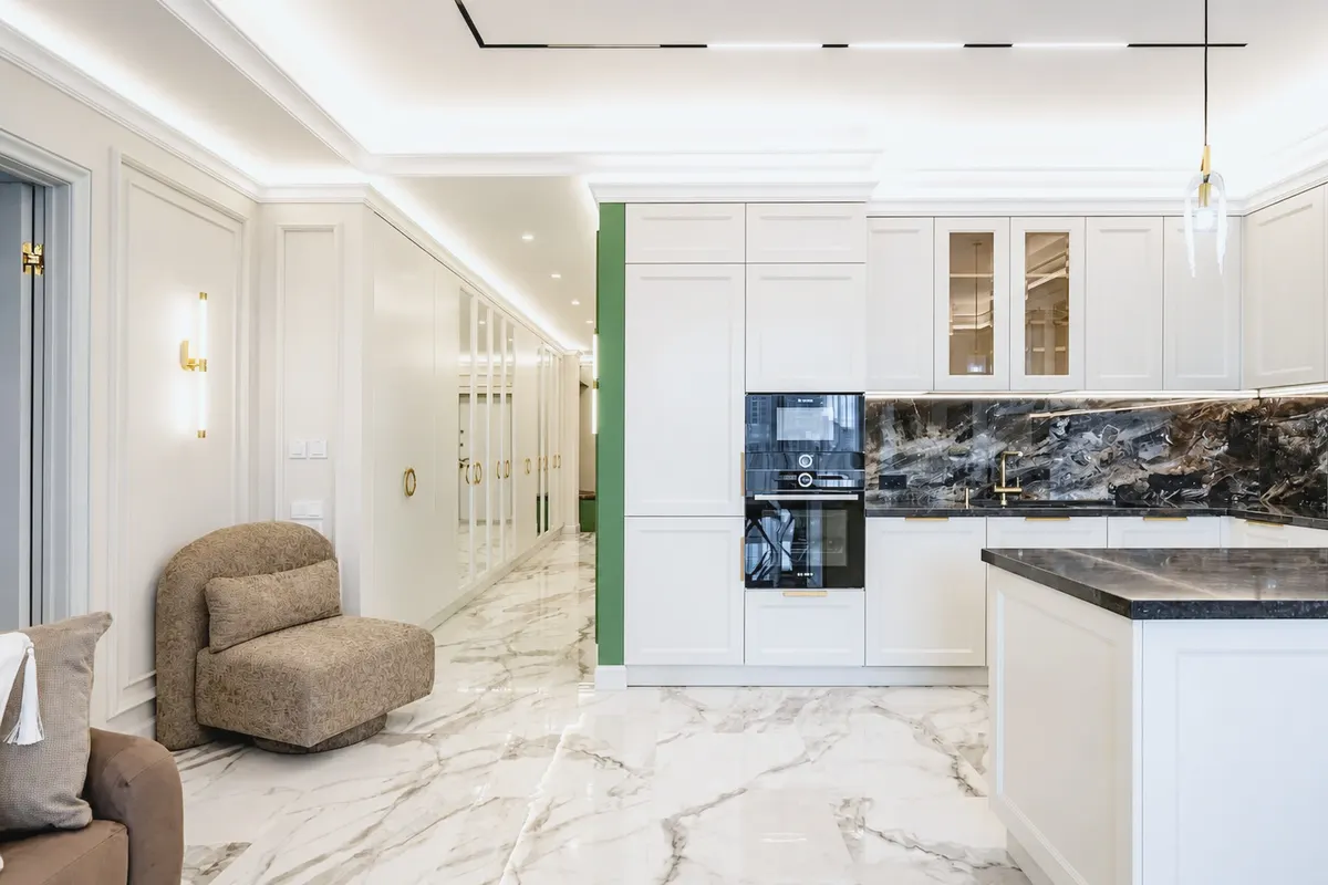Четырёхкомнатная квартира в Ялте, 134.9 м² — фото 6