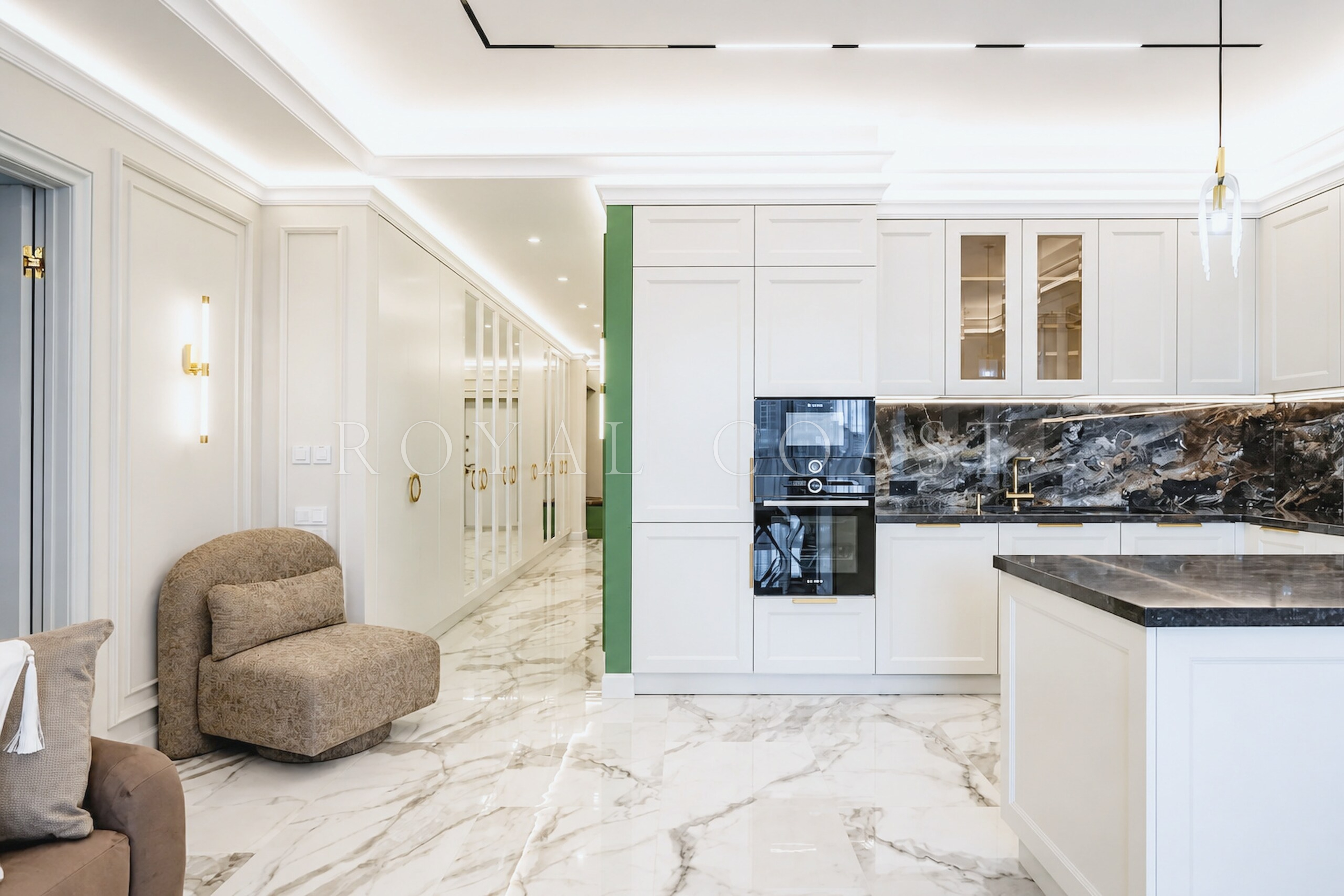 Четырёхкомнатная квартира в Ялте, 134.9 м² — фото 7