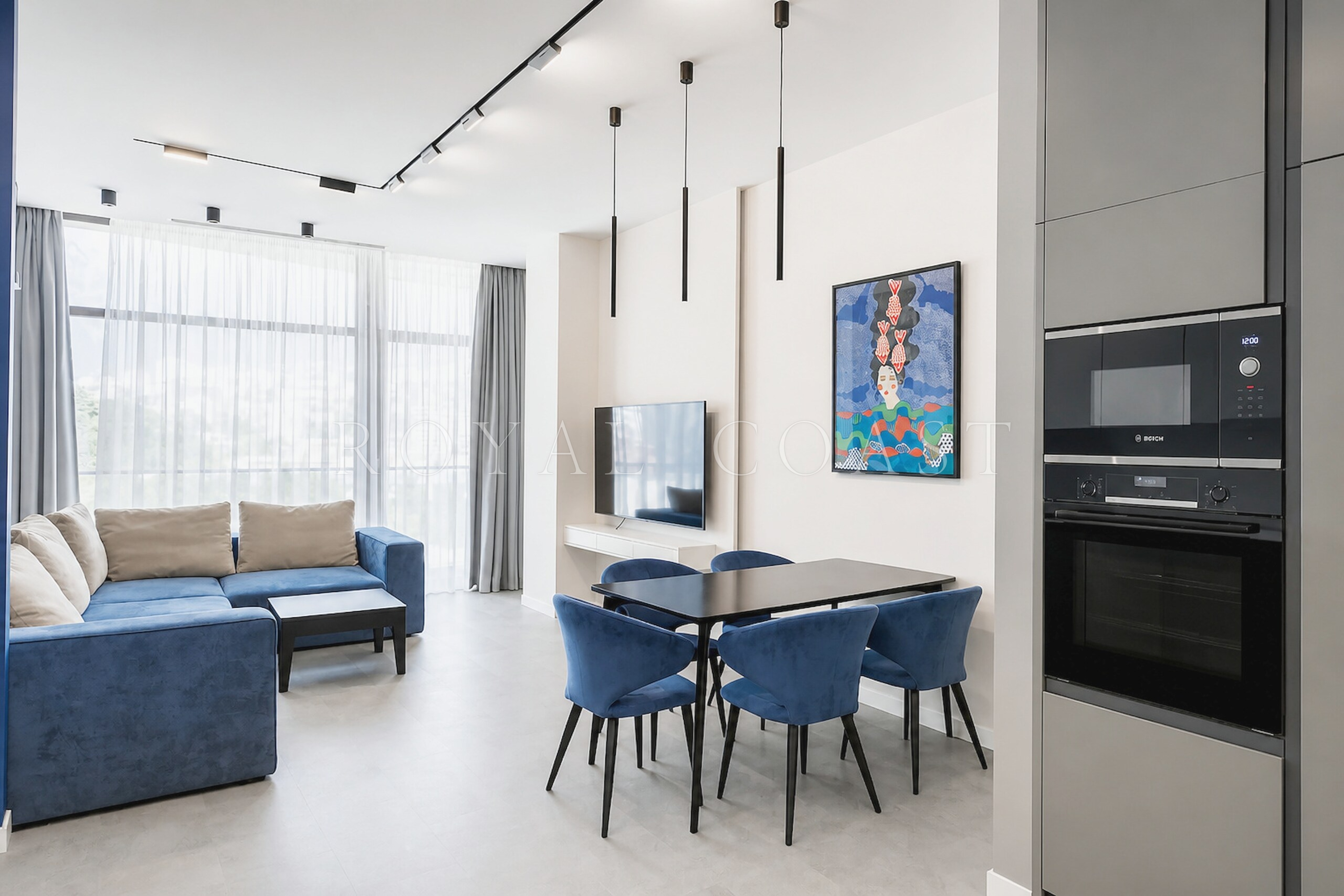 Трёхкомнатные апартаменты в Ялте, 168 м² — фото 2
