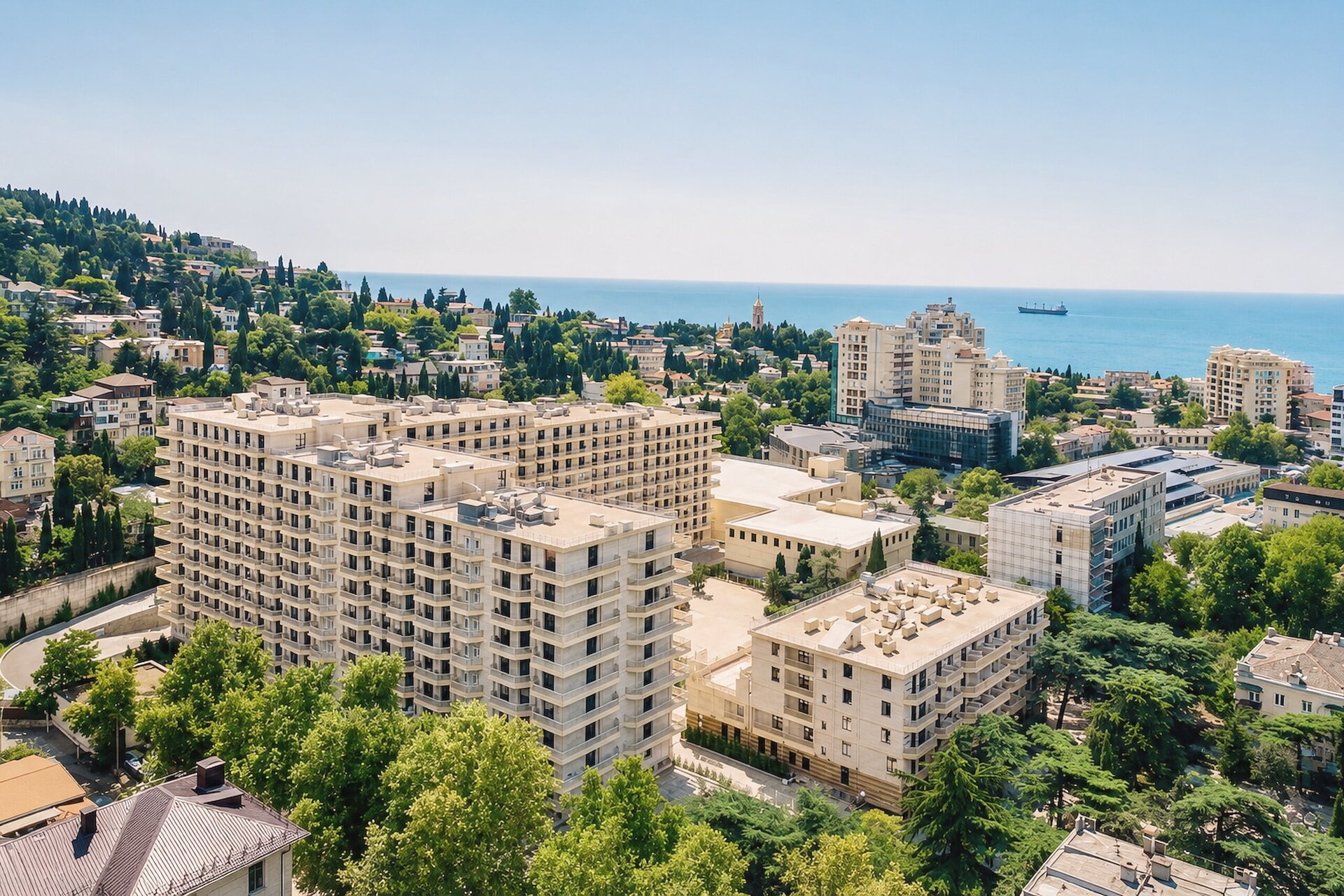 Двухкомнатная квартира в Ялте, 54 м² — фото 17