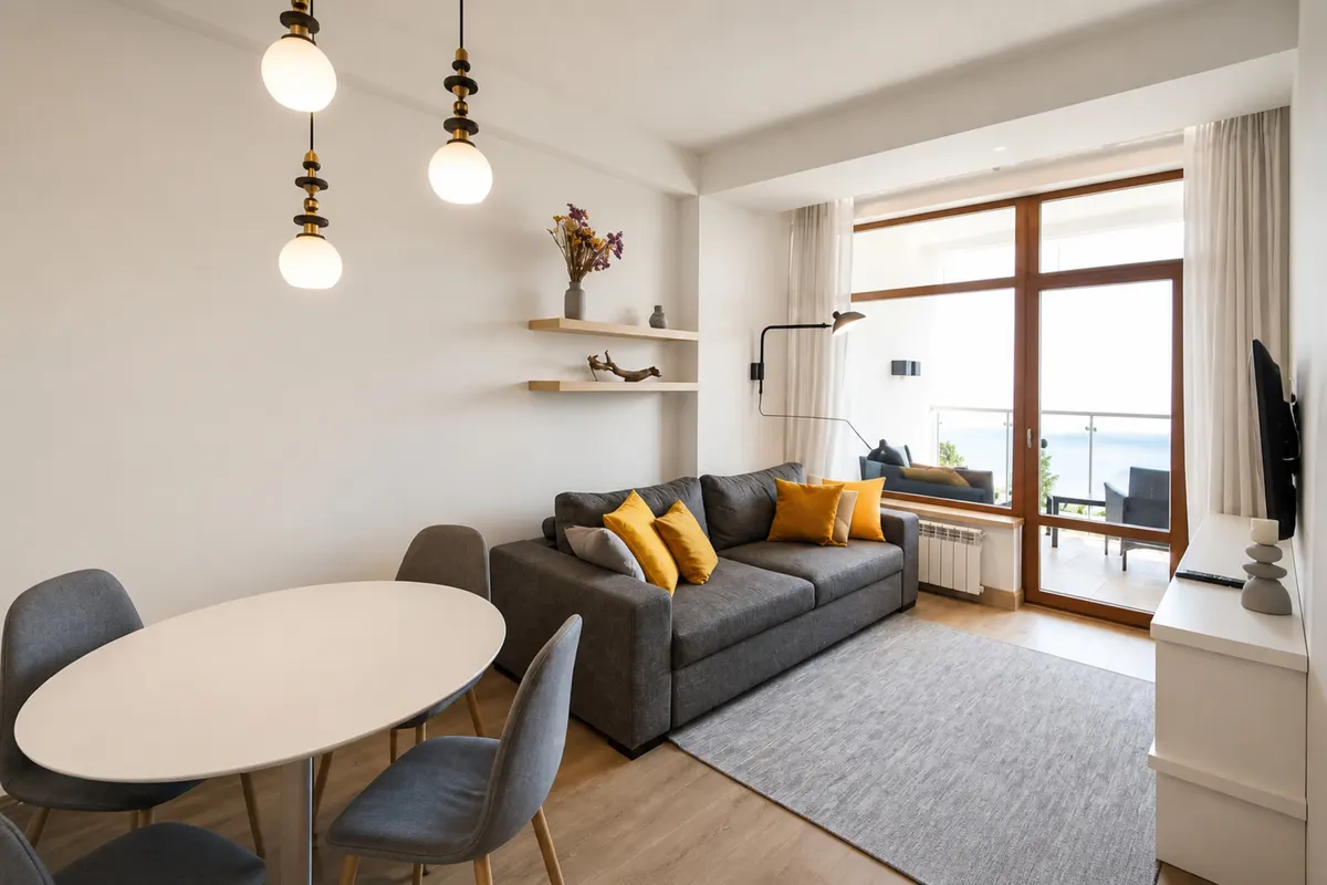 Двухкомнатная квартира в Ялте, 56 м² — фото 14