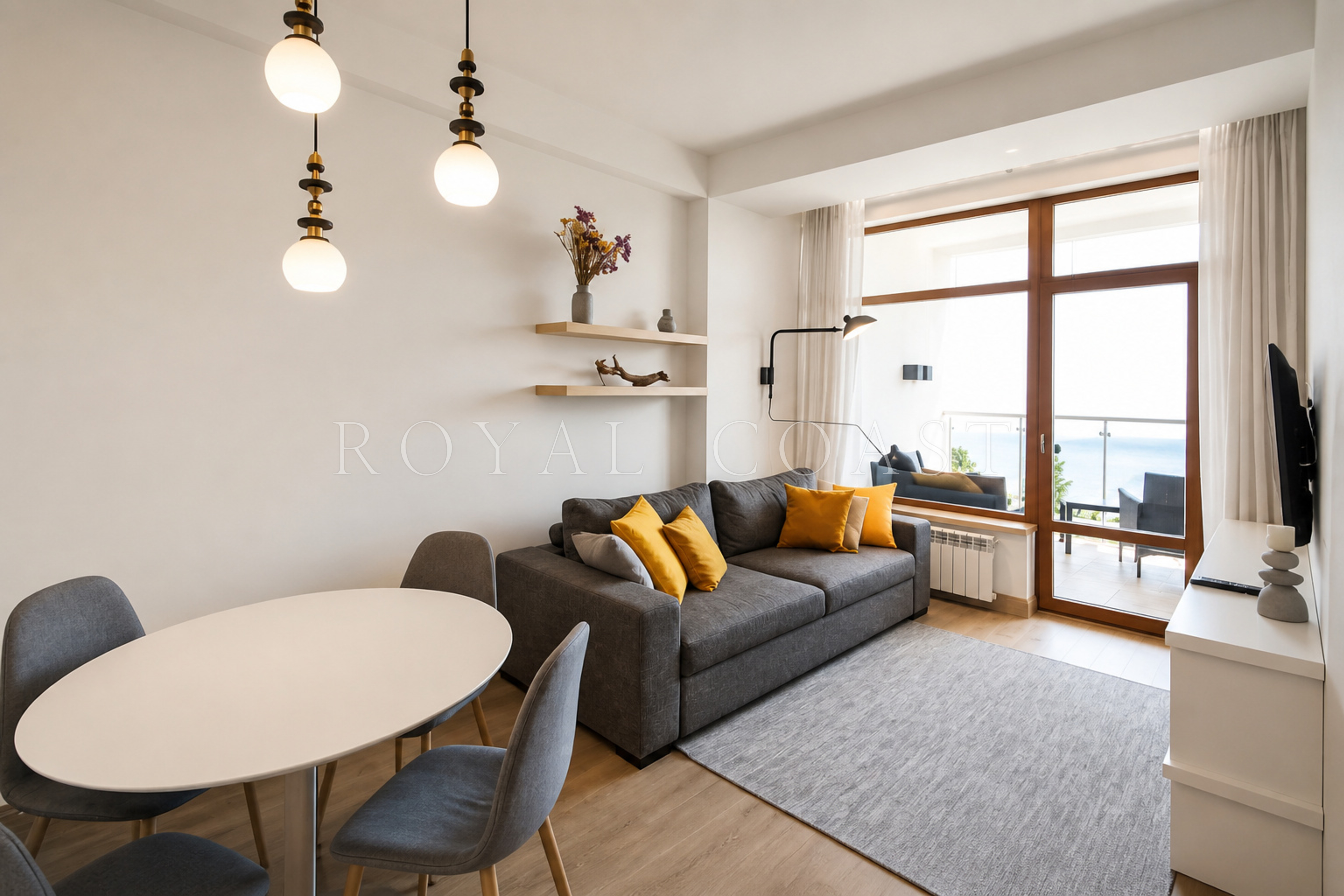Двухкомнатная квартира в Ялте, 56 м² — фото 14