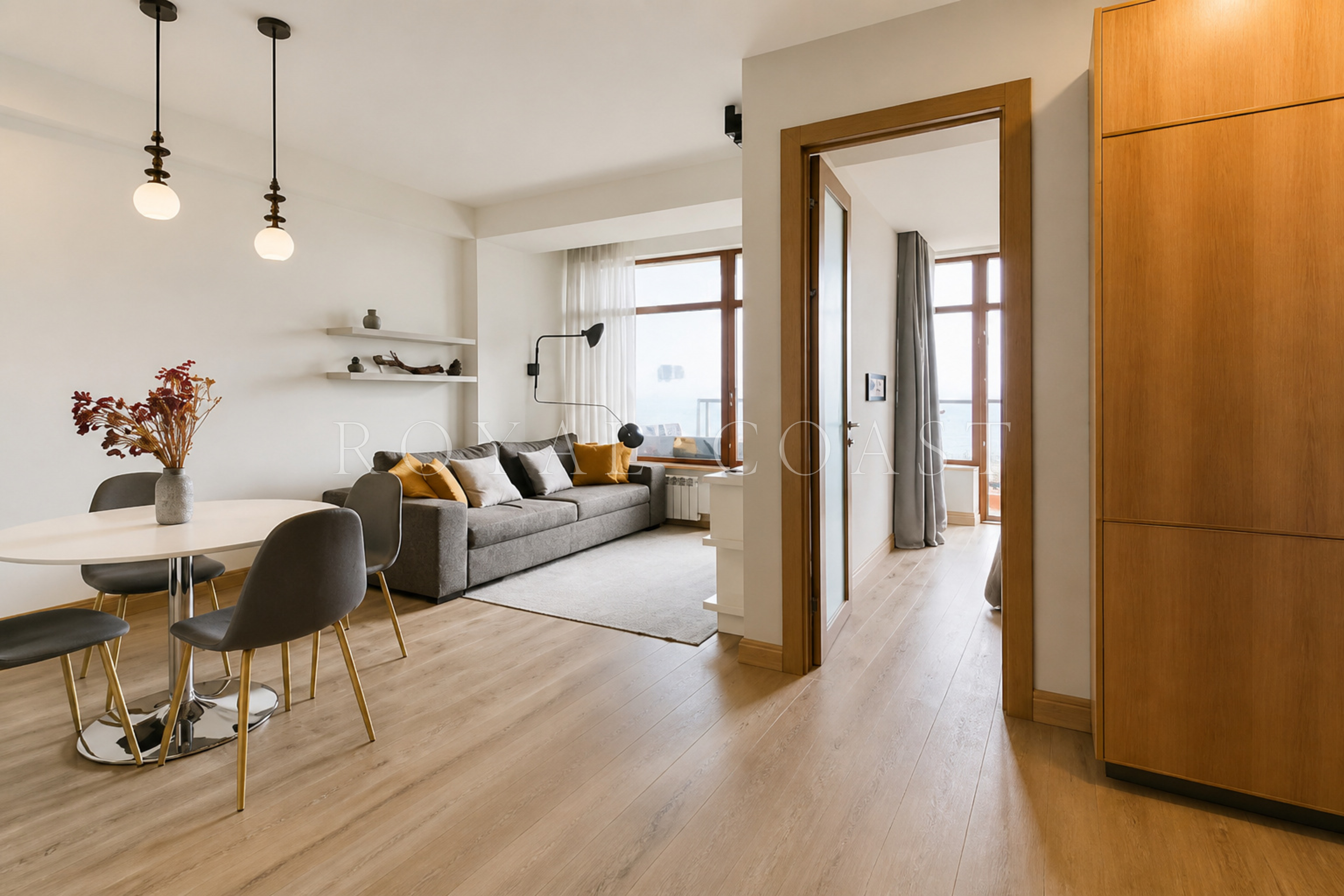 Двухкомнатная квартира в Ялте, 56 м² — фото 33