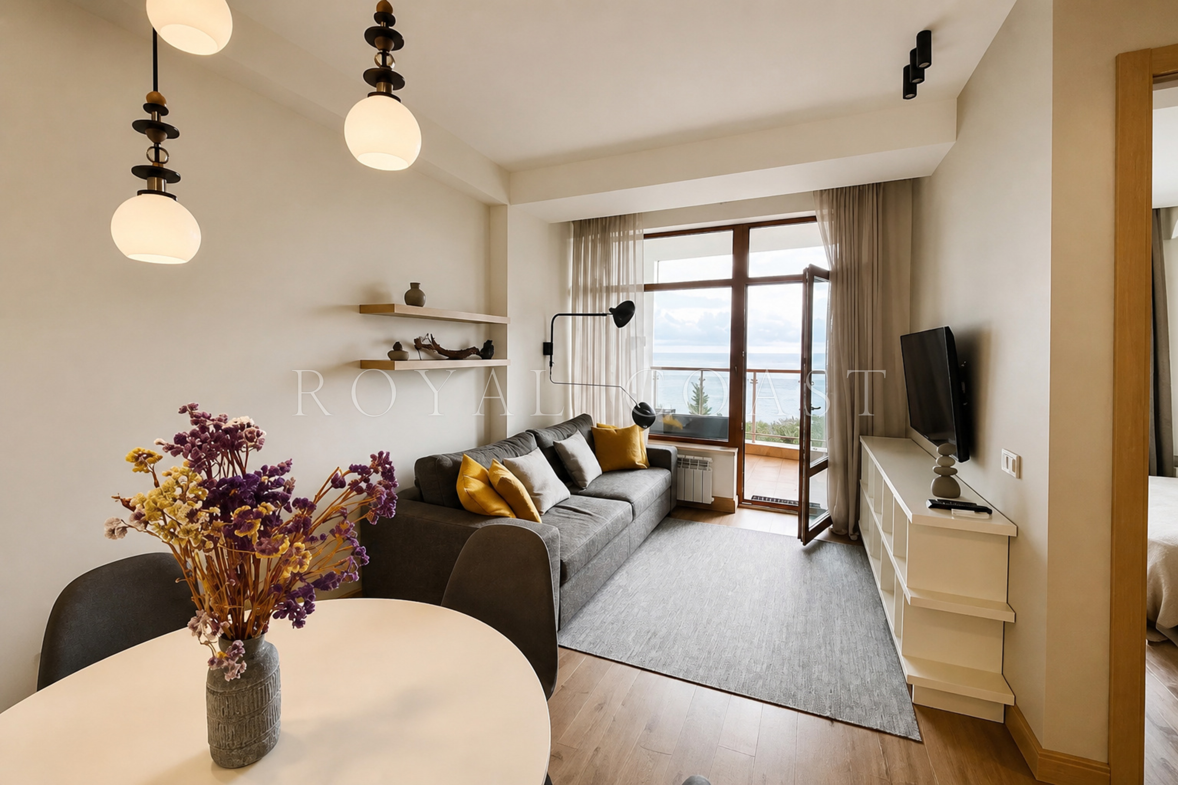 Двухкомнатная квартира в Ялте, 56 м² — фото 37