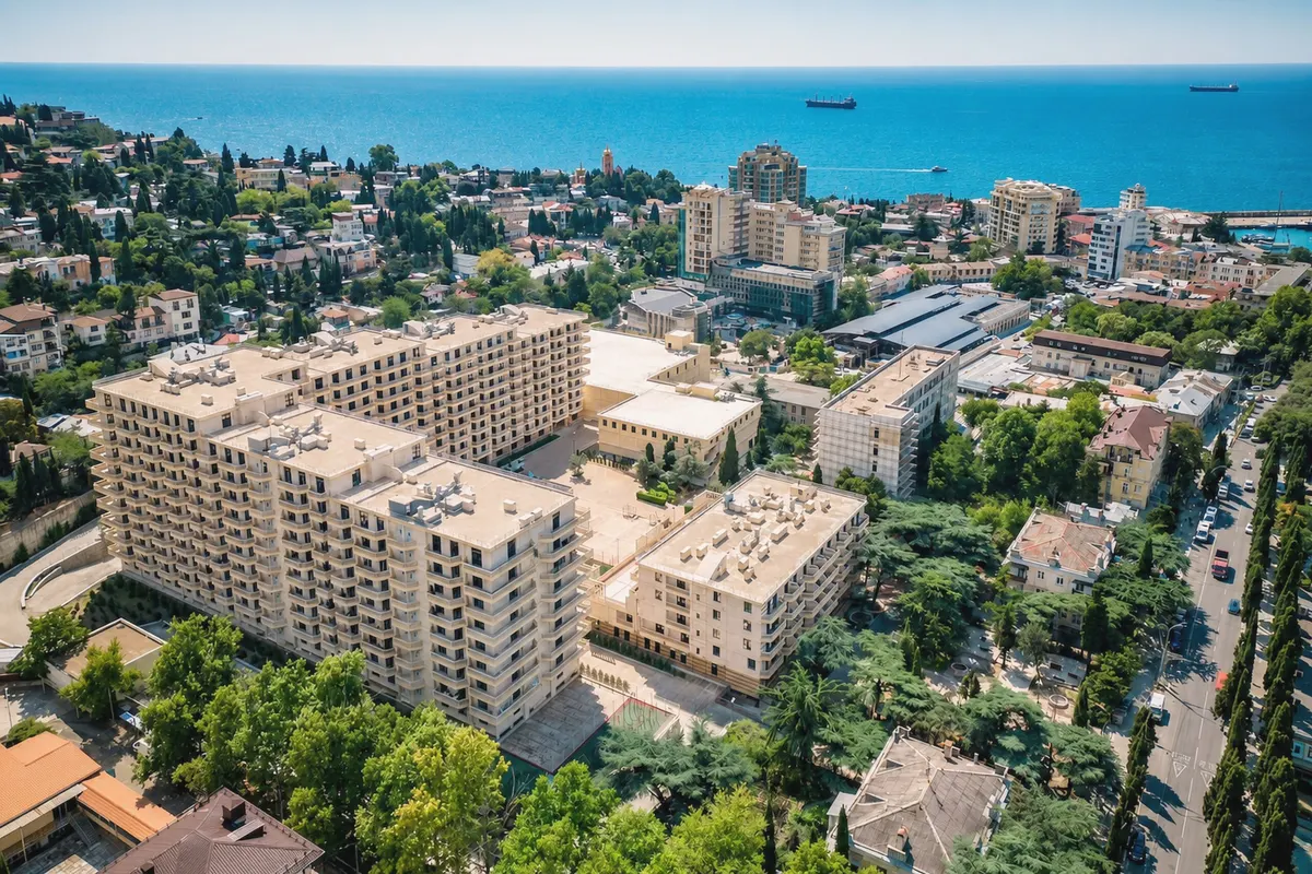 Двухкомнатная квартира в Ялте, 67.9 м² — фото 16