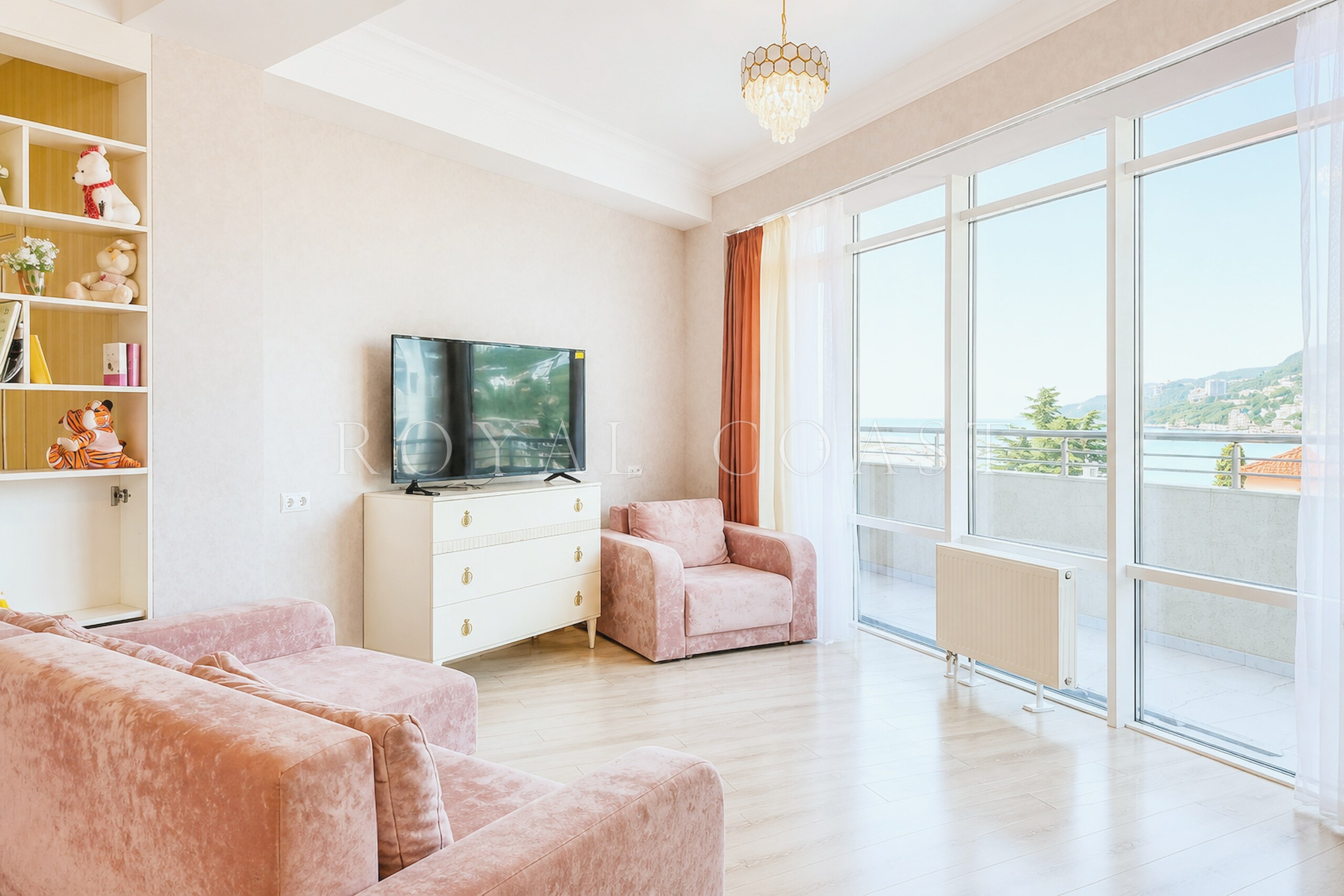 Двухкомнатные апартаменты в Ялте, 82.8 м² — фото 4