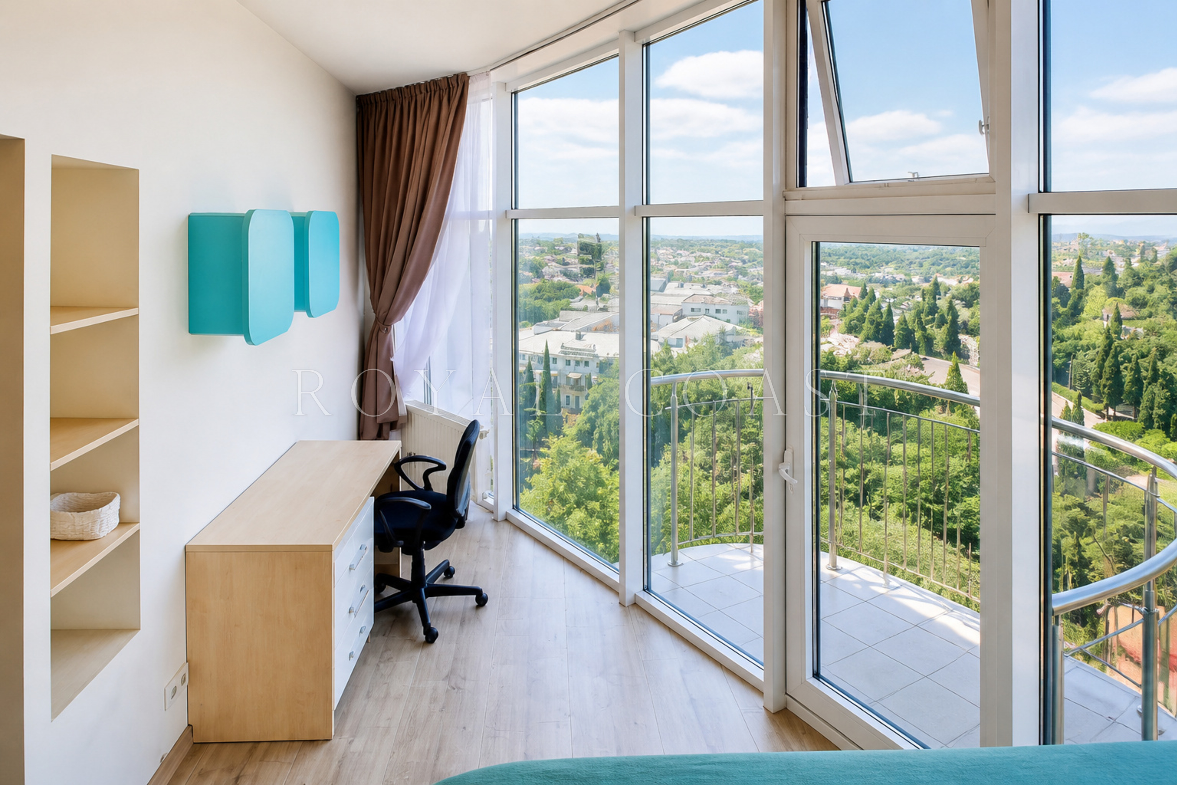 Трёхкомнатная квартира в Ялте, 89.9 м² — фото 16