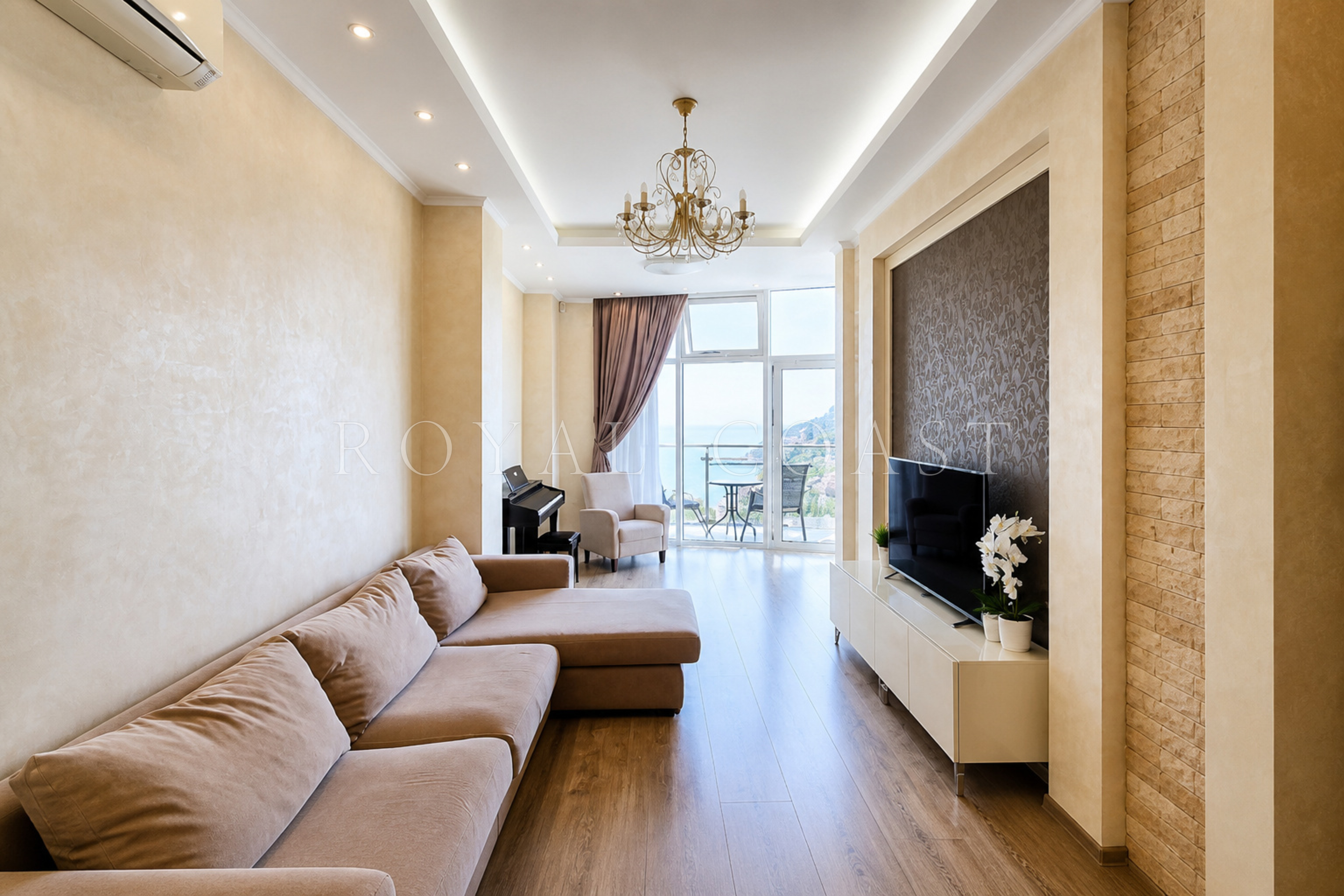 Трёхкомнатная квартира в Ялте, 89.9 м² — фото 8