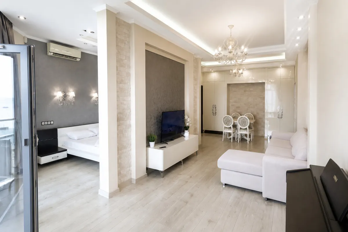 Трёхкомнатная квартира в Ялте, 89.9 м² — фото 9