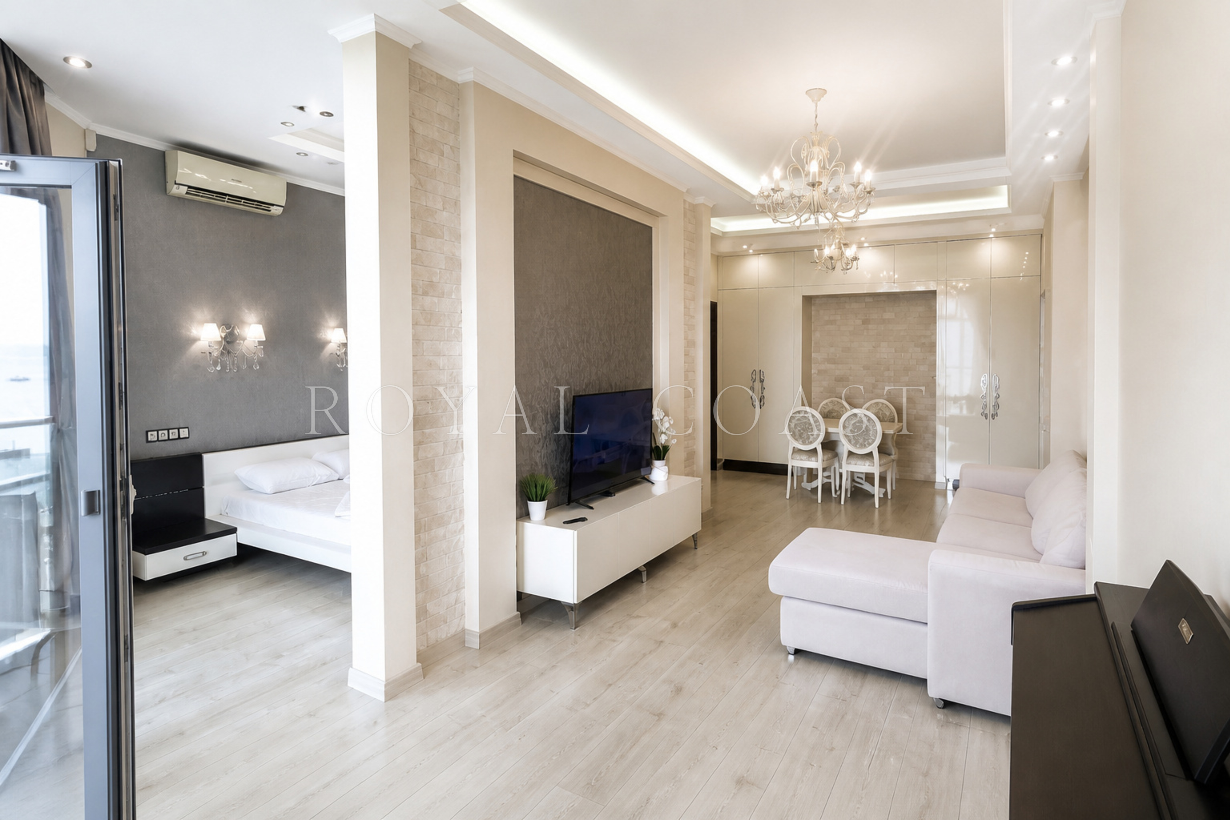 Трёхкомнатная квартира в Ялте, 89.9 м² — фото 9