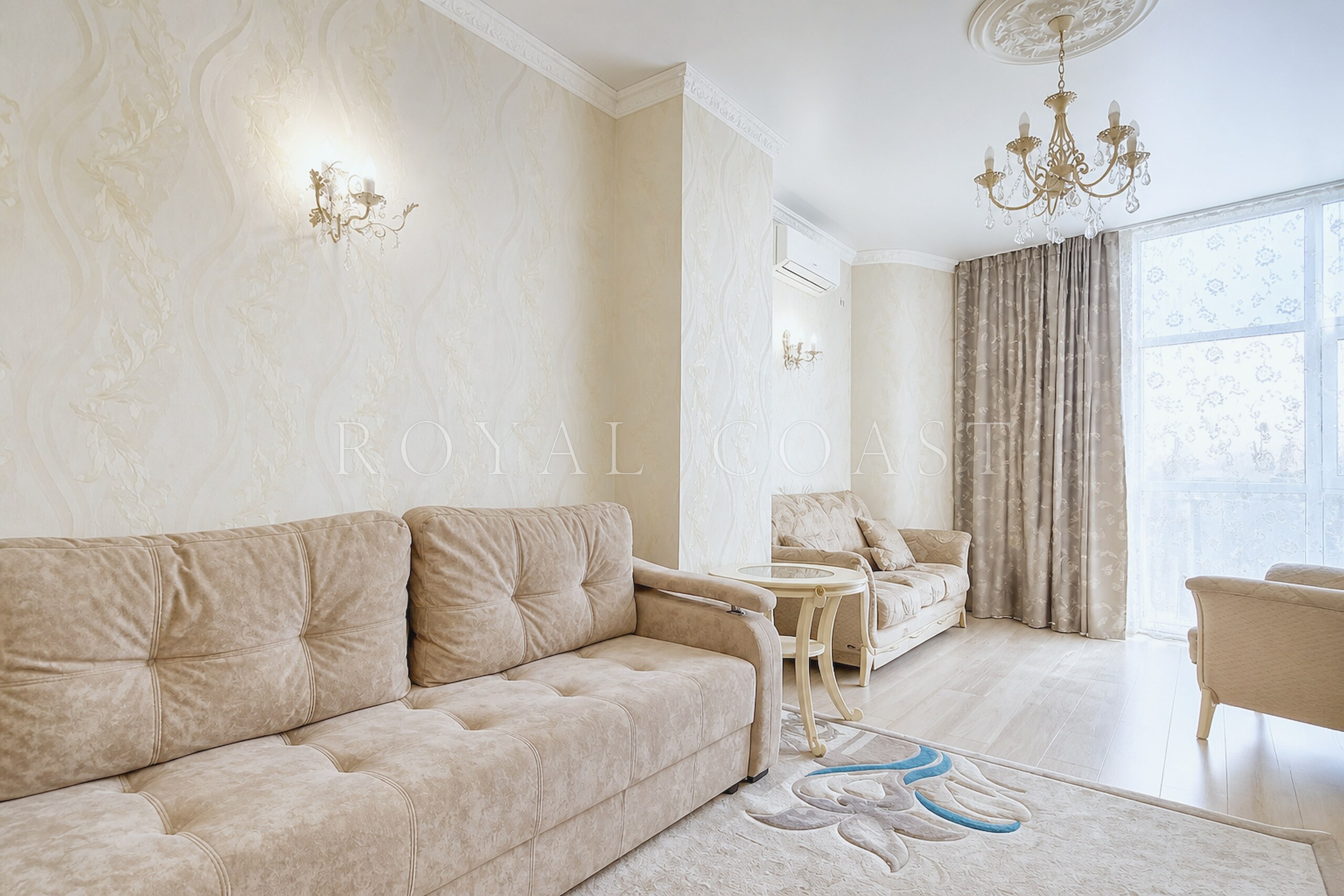 Трёхкомнатная квартира в Ялте, 90 м² — фото 2