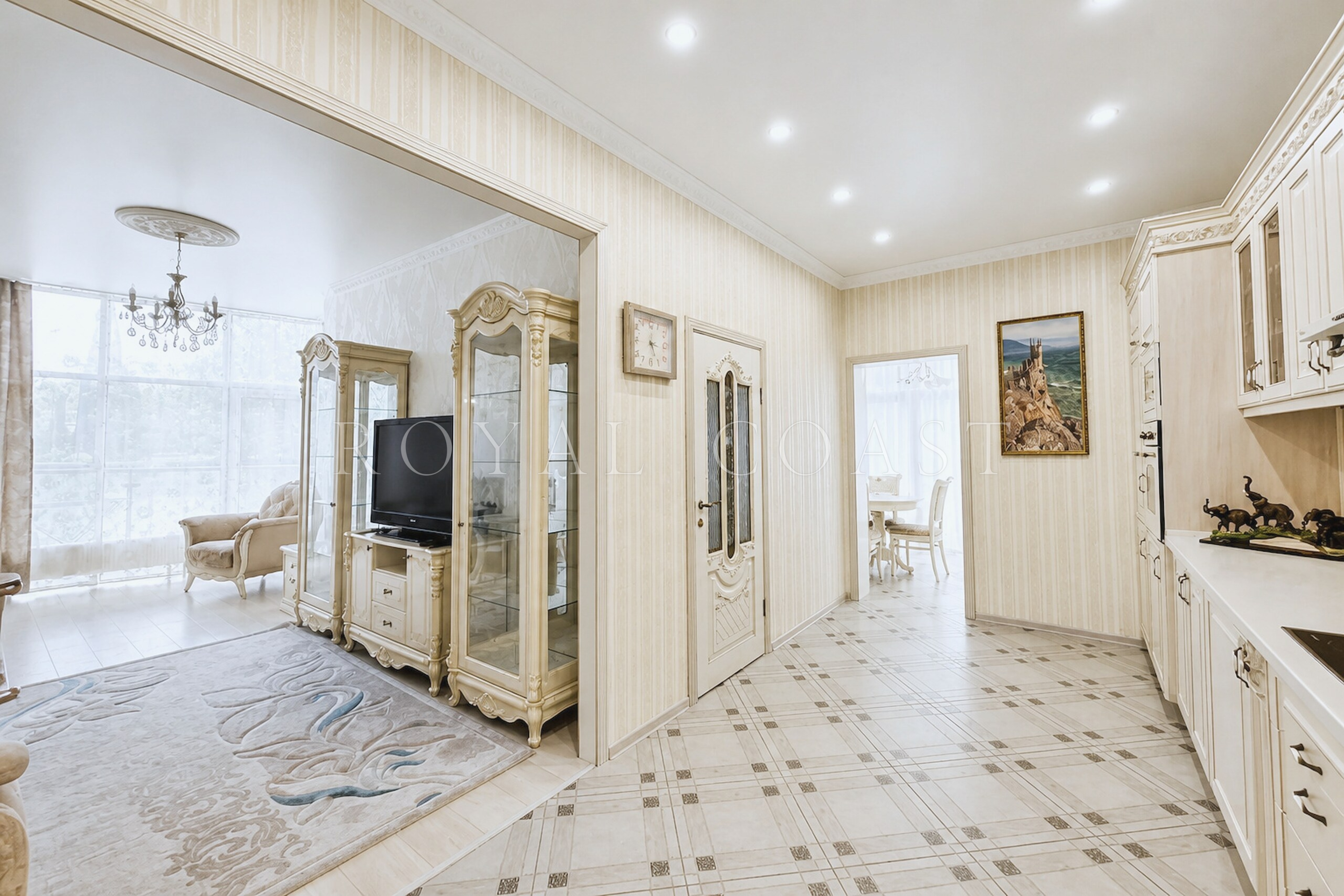 Трёхкомнатная квартира в Ялте, 90 м² — фото 6