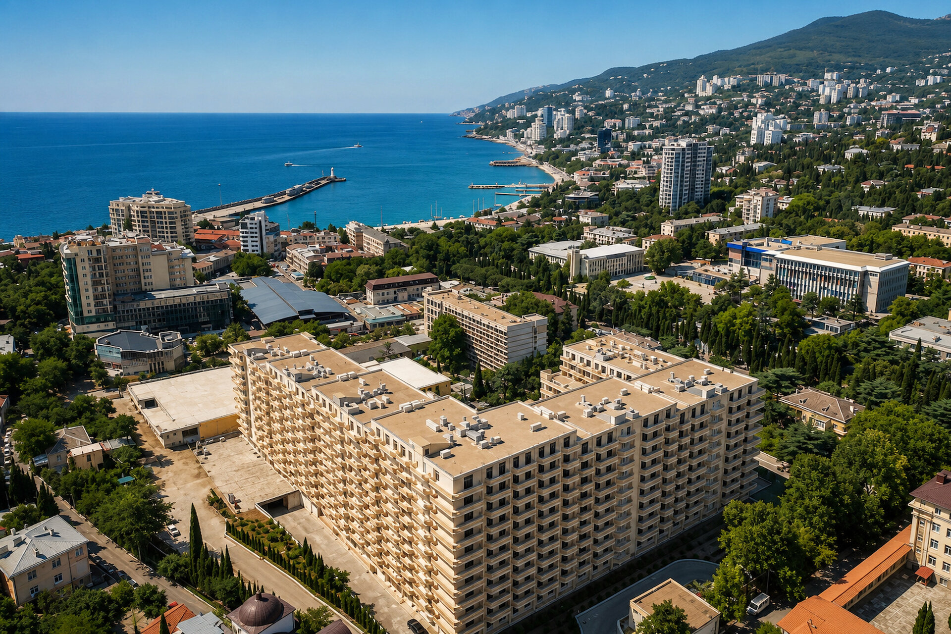 Двухкомнатная квартира в Ялте, 99 м² — фото 17