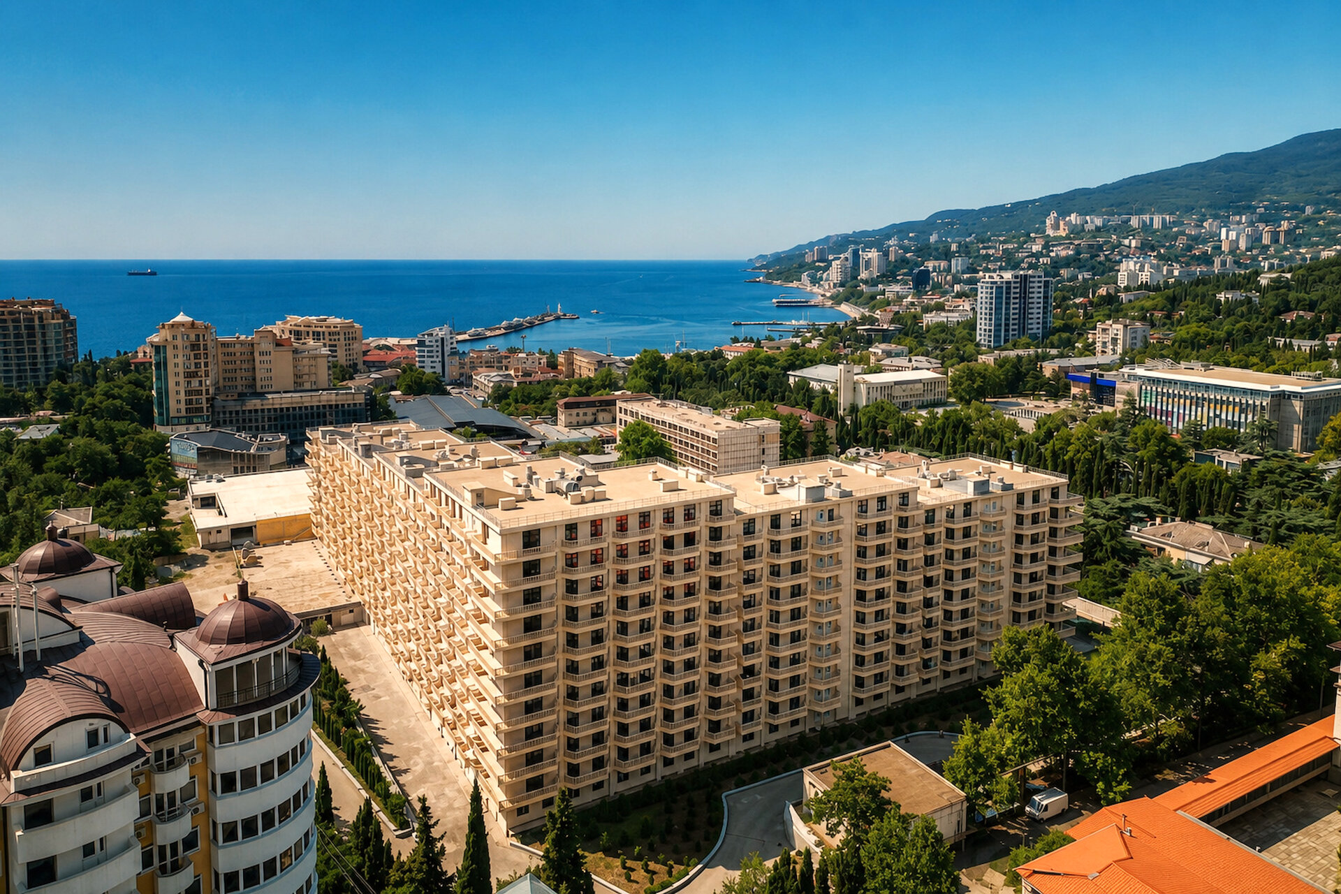 Двухкомнатная квартира в Ялте, 99 м² — фото 18